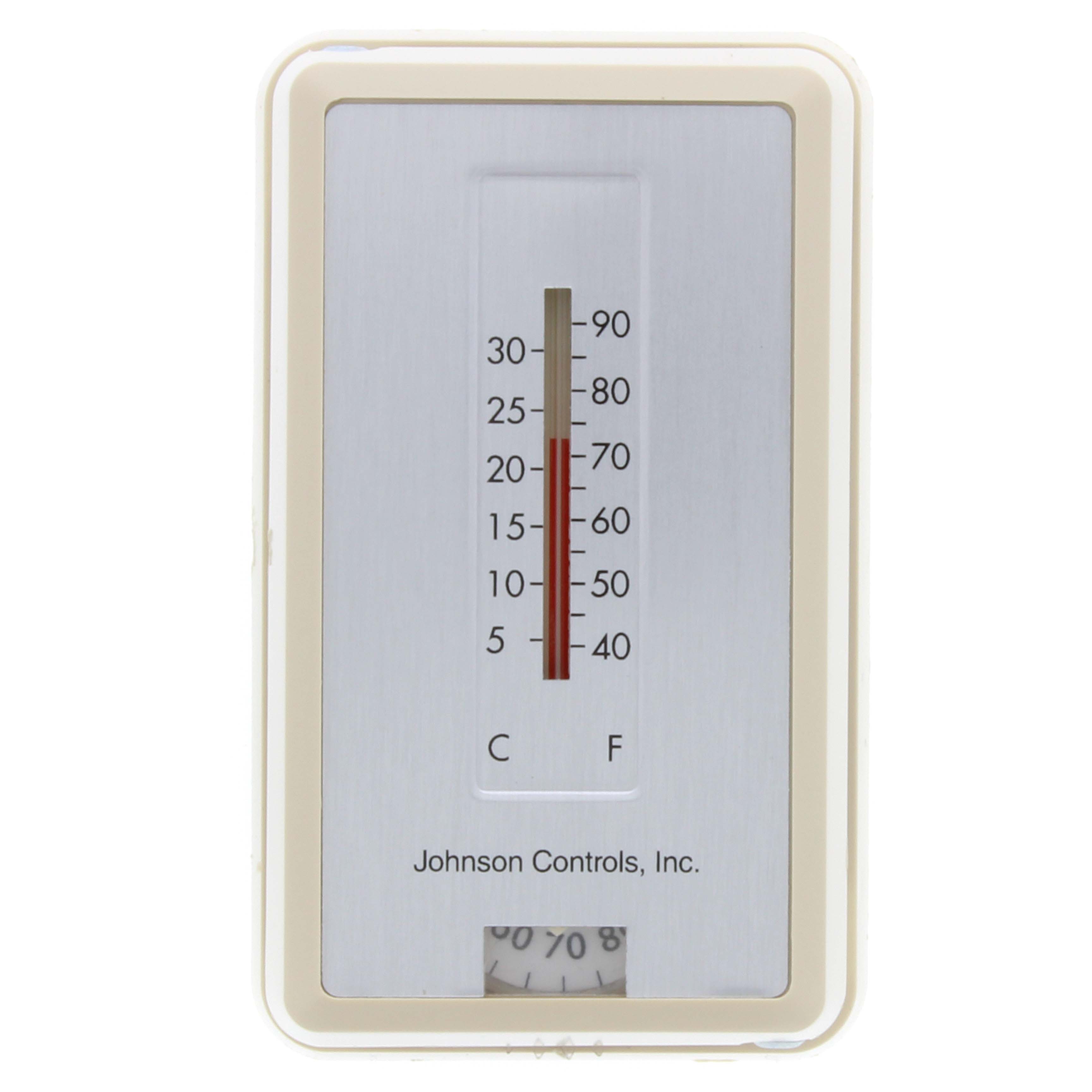 JOHNSON CONTROLS Johnson Controls T-4100-1 Pneumatic Room Thermostat