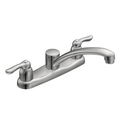 Moen 7906 Kitchen Faucet 2-Handle Standard in Chrome Plated