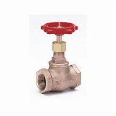 Milwaukee Valve 502-34 Globe Valve, 3/4 in Nominal, FNPT End Style, 125 lb, Bronze Body, Handwheel Actuator