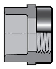 Spears 835-012CSR Adapter Standard 1-1/4 CPVC Socket x Reinforced FNPT SCH 80