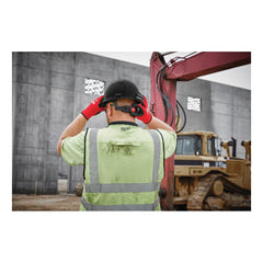 Milwaukee 48-73-1232 Orange Front Brim Vented Hard Hat with 6-Point Ratcheting Suspension - Type 1, Class C