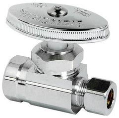 BrassCraft OR12XC Multi-Turn Water Stop, Straight Valve, 1/2 Inch FIP x 3/8 Inch OD Compression