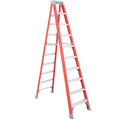 Louisville Ladder FS1510 10-Foot Fiberglass Step Ladder Type IA 300-Pound Load Capacity