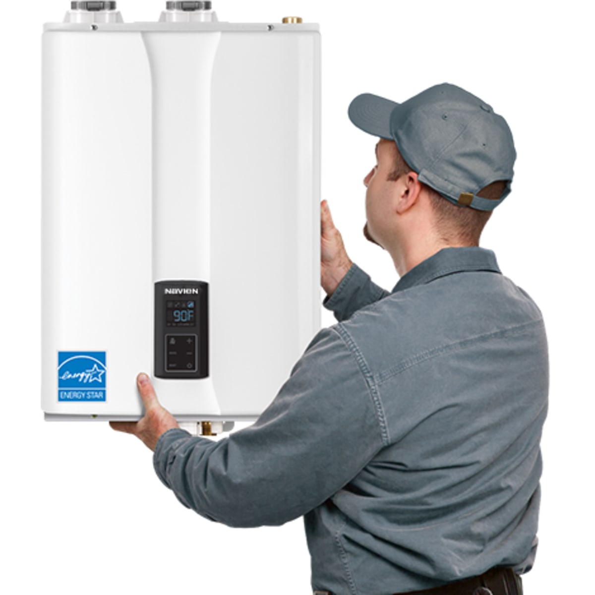NAVIEN Navien NHB-150 High Efficiency Condensing Heating Boiler Max Htg Input: 150,000 BTU/h, Indoor Wall-Hung, Residential/Commercial NHB-150