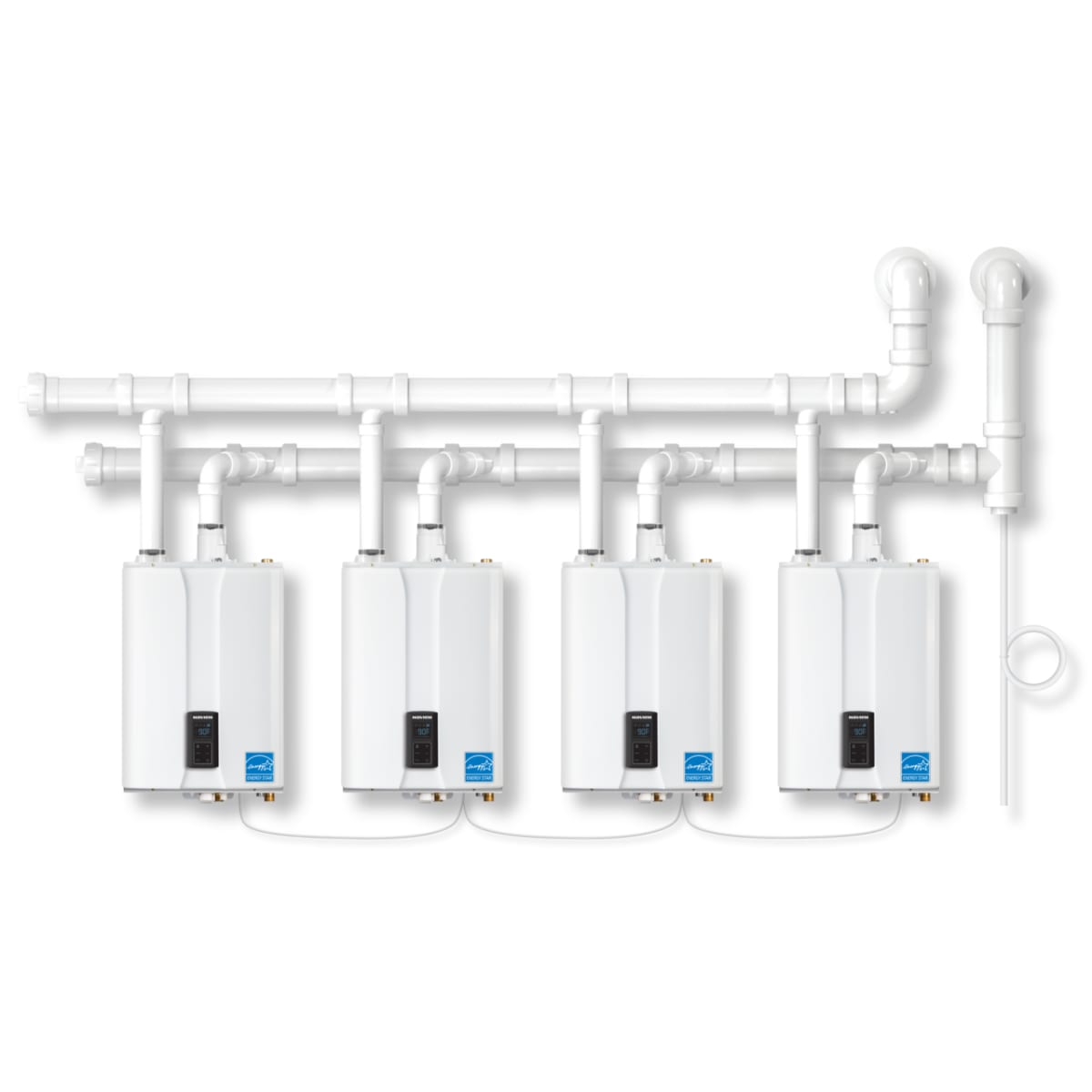 NAVIEN Navien NHB-150 High Efficiency Condensing Heating Boiler Max Htg Input: 150,000 BTU/h, Indoor Wall-Hung, Residential/Commercial NHB-150