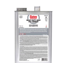 Oatey 31118 1 Gal Medium Set PVC Grey Pipe Cement