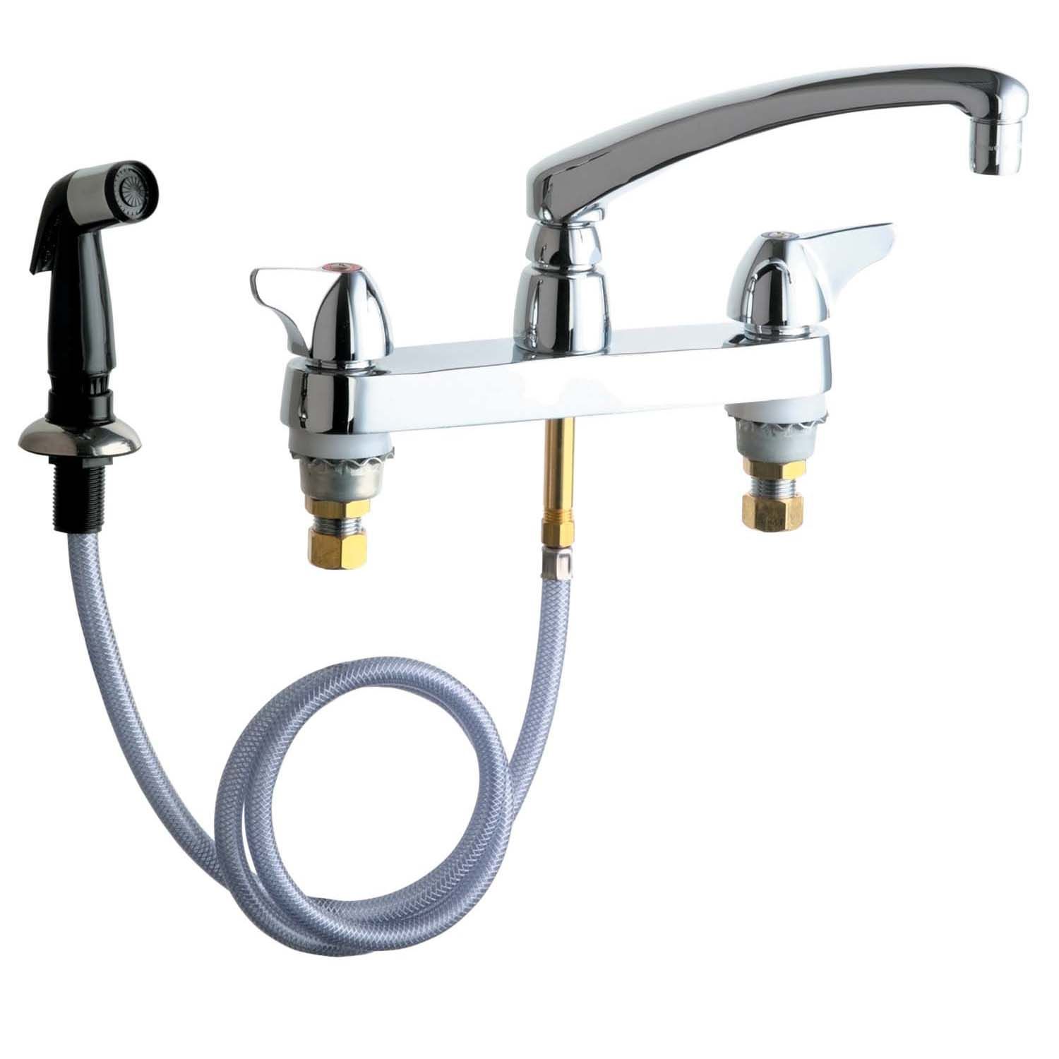 CHICAGO FAUCETS 1102-ABCP KITCHEN FAUCETS