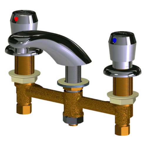 CHICAGO FAUCETS 404-V665ABCP BATH & KITCHEN FAUCETS
