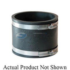 Fernco 1056-44 Flexible Pipe Coupling 4 in Nominal Cast Iron/Plastic