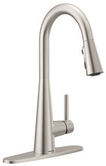 Moen 7864SRS Sleek Single Handle Pull Down Kitchen Faucet 1.5 GPM Spot Resist Stainless