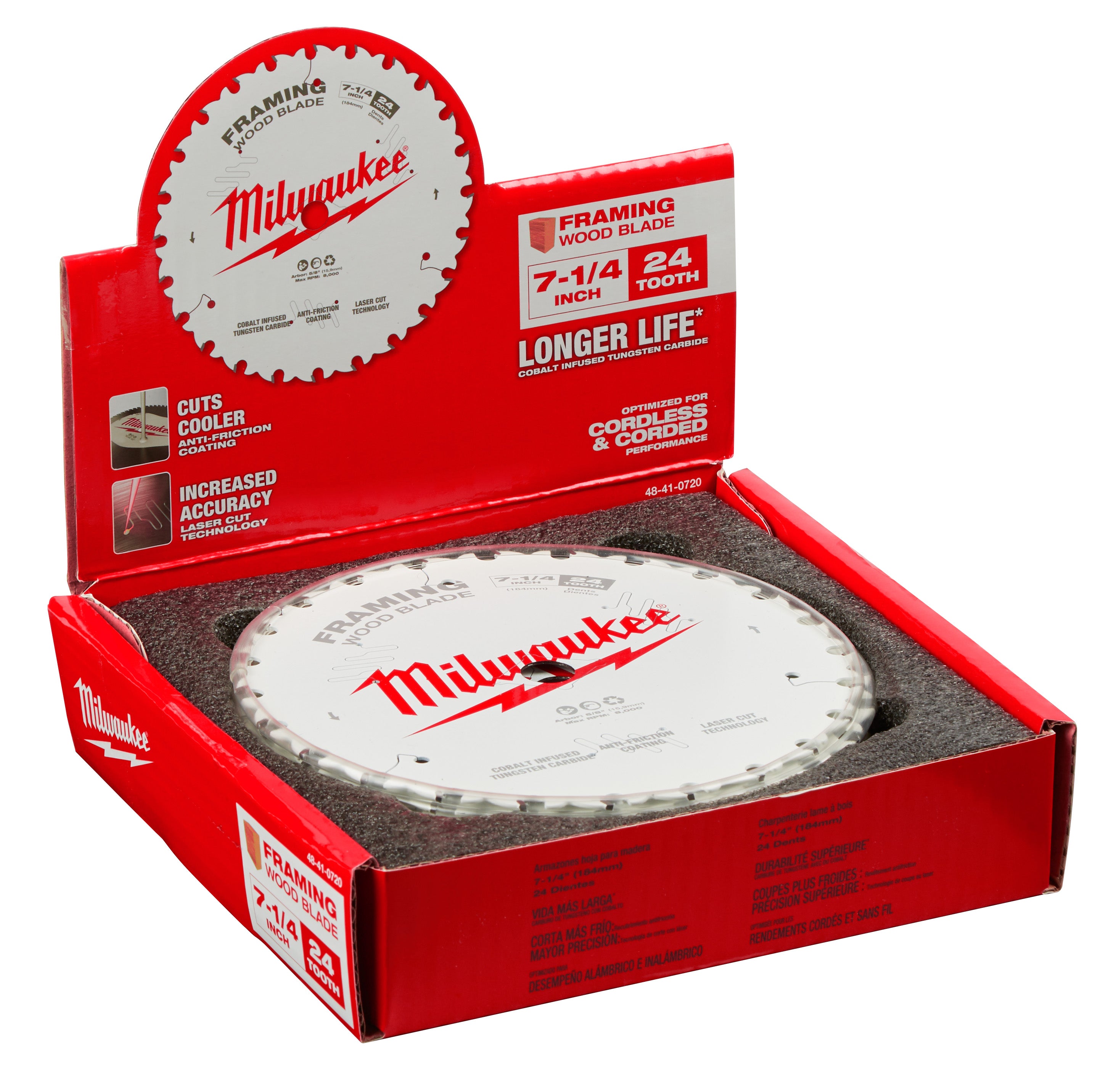 MILWAUKEE 48-41-0720 CIRCULAR SAW BLADES