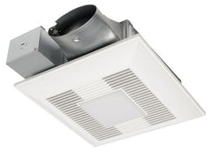 Panasonic FV-0510VSL1 WhisperValue DC Fan/Light, 50-80-100 CFM, 10W LED Chip Panel