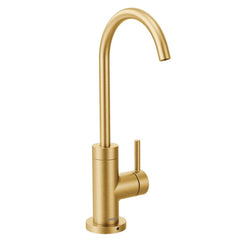 Moen S5530BG Sip Single Handle Lever Bar Faucet in Brushed Gold