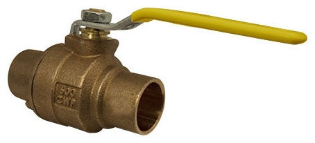 Apollo Valves 77C20701A 1-1/2 in. Bronze Full Port Solder 600# Ball Valve