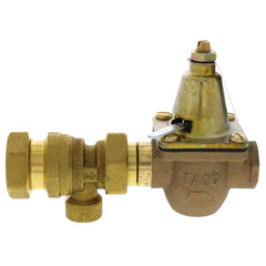 Taco 3493-075-BC1 3/4 Brass Combination Boiler Feed Valve & Backflow Sweat x NPT