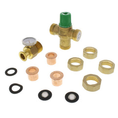 Taco 5003-C3-G 3/4 Sweat Union 5003 Mixing Valve w/ Gauge