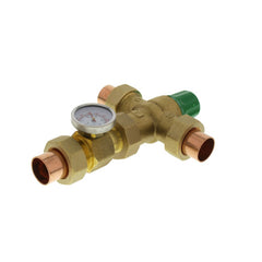 Taco 5003-C3-G 3/4 Sweat Union 5003 Mixing Valve w/ Gauge