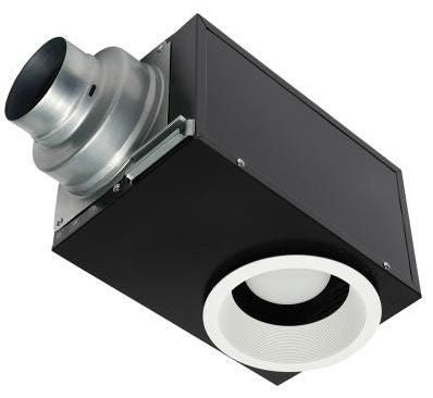 Panasonic FV-08VRE2 WhisperRecessed LED Ventilation Fan-Light 80 CFM