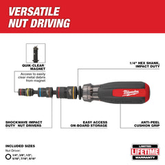 Milwaukee Tool 48-22-2921 Multi-Nut Driver W/ SHOCKWAVE Impact Duty (Size/Quantity) Replacement MPN