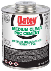 Oatey 31020 Medium Body PVC Cement 32 oz Replacement MPN