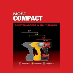 Milwaukee 2767-22R M18 Fuel 1/2 High Torque Impact Wrench with Friction Ring Kit