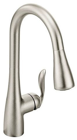 Moen 7594SRS Arbor 1.5GPM Kitchen Faucet with Pull Down Spray