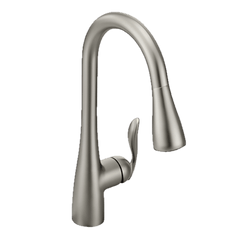 Moen 7594SRS Arbor 1.5GPM Kitchen Faucet with Pull Down Spray