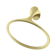 Pfister BRBRH0BG Rhen Towel Ring in Brushed Gold