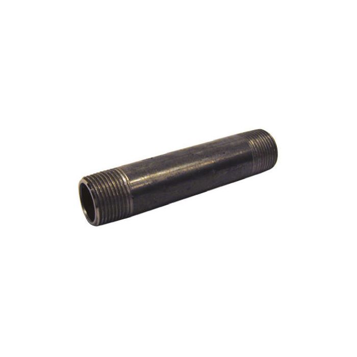 B&K 587-100 Pipe Nipple, 1-1/2 x 10 in L NPT, Carbon Steel, Black Oxide, SCH 40/STD, Welded