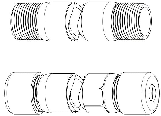 THOMAS & BETTS NPL3/4X6-W PIPE FITTINGS