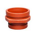 Victaulic FB31050P0C No. 50 1-1/2 x 1-1/4 x 2-1/2 in. Grooved 1000 psi Orange Enamel and Painted Ductile Iron Concentric Reducer