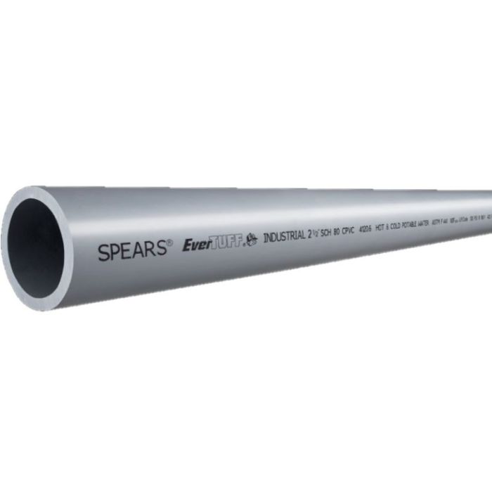 Spears PD-800-012C 1-1/4 CPVC SCH80 Plastic Pipe