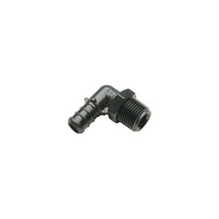 Zurn QQPE33BTX Polymer Elbow - 1/2 Barb x 1/2 Male NPT