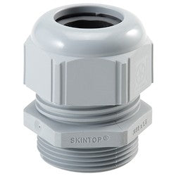 LAPP GROUP S1521 Cable Glands, SKINTOP SLM W/NUT, M32, Polyamide, Silver Grey