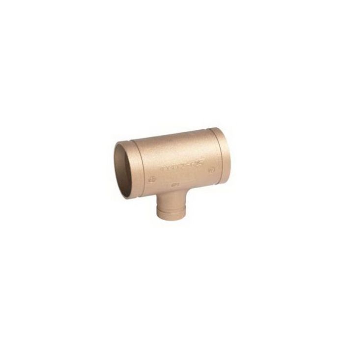 Victaulic FC20625C00 No. 625 2-1/2 x 2 in. Grooved Copper Tee