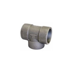 Anvil 0362030108 Reducing Tee: Steel, 1 1/2 in x 1 1/2 in x 1 in Pipe Size, Class 3000, Socket