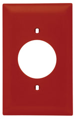 Legrand TP720RED Pass & Seymour TP720-RED 1Gang Wall Plate 1.5938 Power Outlet Receptacle Replacement MPN