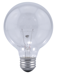 Sylvania 40G25/DL/RP-120V/14147 G25 Incandescent Globe Lamp 40 Watt 120 Volt