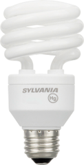 LEDVANCE CF23EL/SPIRAL/830 26355 Sylvania T2 23W Compact Fluorescent Full Half Spiral with Integral 120V Ballast