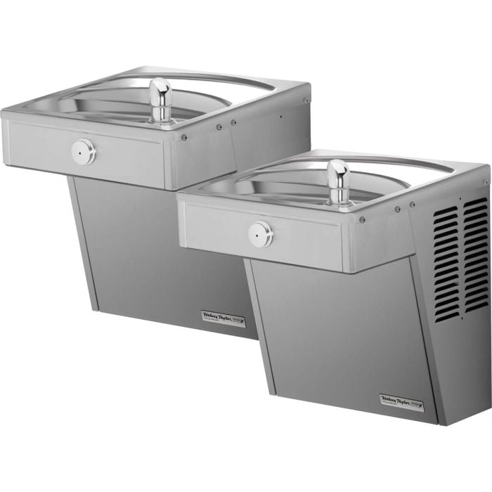 Halsey Taylor 875108FS83 Wall Mount Vandal-Resistant Bi-Level ADA Cooler