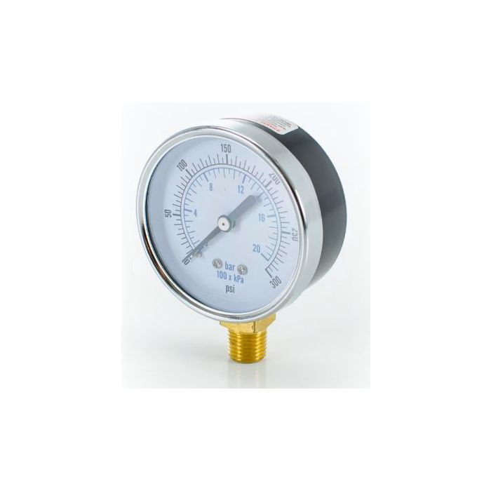 Pasco 1744 2-1/2 300# Pressure Gauge