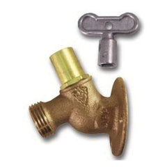 Arrowhead 355LKLF Solid Flange Sillcock With Loose Key, 3/4 in