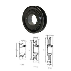 IDC Select BK057H H Bushing Sheave Power Transmission