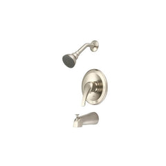 Pioneer P-2300T-BN Elite Brass 1-Handle Tub and Shower Trim Set, PVD Brushed Nickel, 1.75 gpm