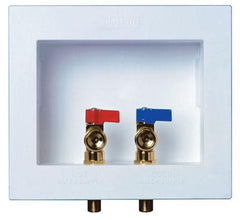 IPS 82002 Washing Machine Outlet Box Dual Drain 1-Piece