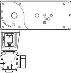 Schneider Electric VA-7263-593-4-09 SmartX Globe Valve Assembly 1-1/4 in 2-Way MA51-7203