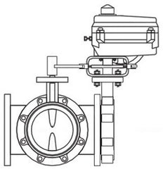 SCHNEIDER ELECTRIC VAFS-6303-F20-L-16 BUTTERFLY VALVES