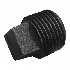 JONES STEPHENS CORP B3960390 2 SQUARE HEAD PLUG BLACK