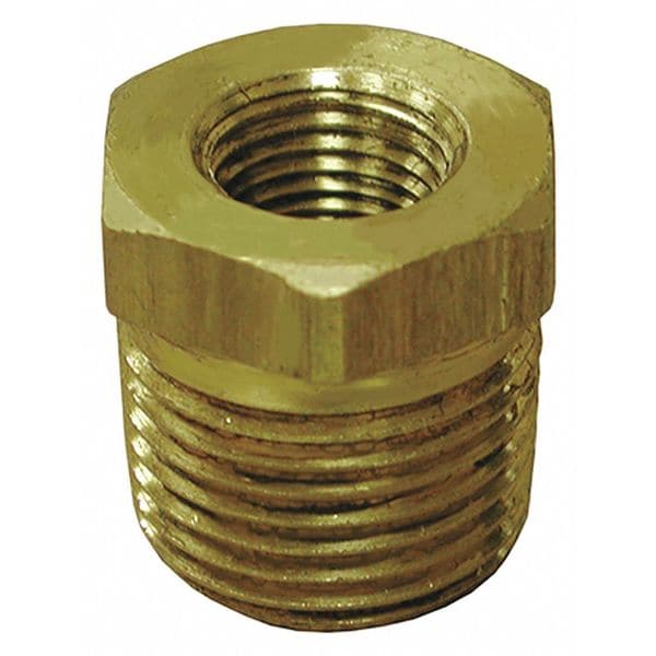 Jones Stephens B74204LF 1/2X1/4 Bronze Hex Bushing (Lead Free)