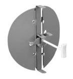 AIRMATE 800DO_12-BR BUTTERFLY DAMPERS